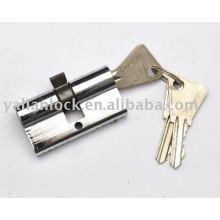 chrome coated door cylinder padlock